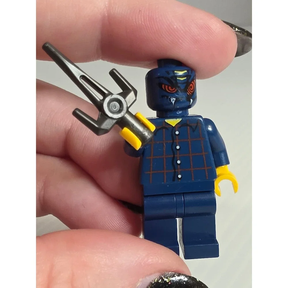Lego Minifigure Small Dark Blue‎ Fair Quat Alien Conquest alc011